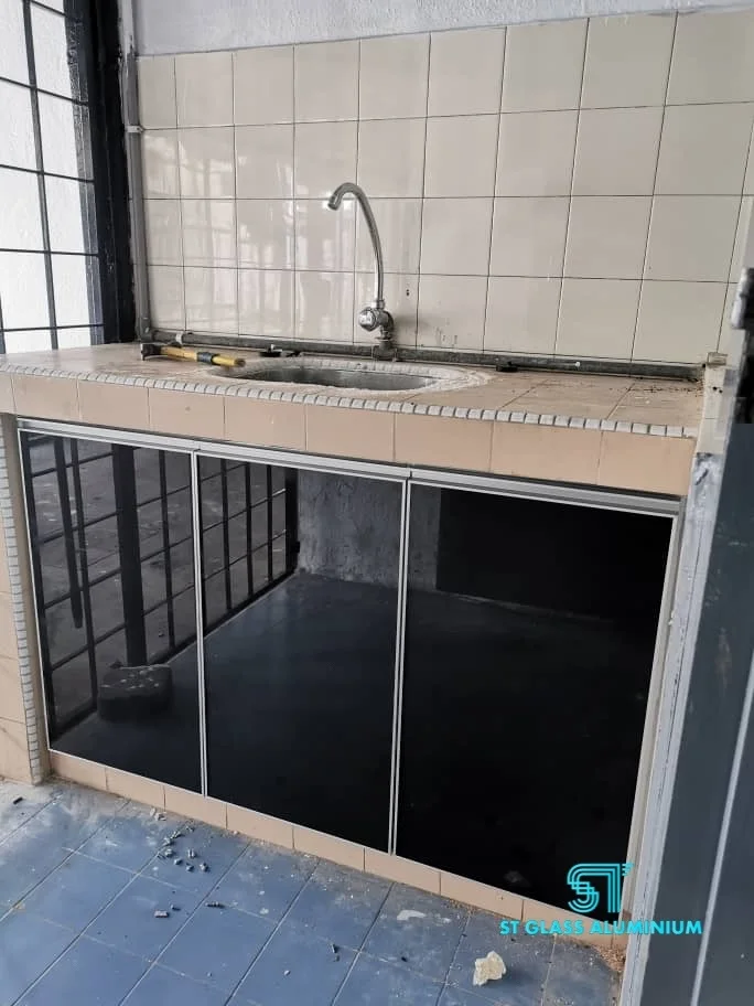 Fully Aluminium Kitchen Cabinet