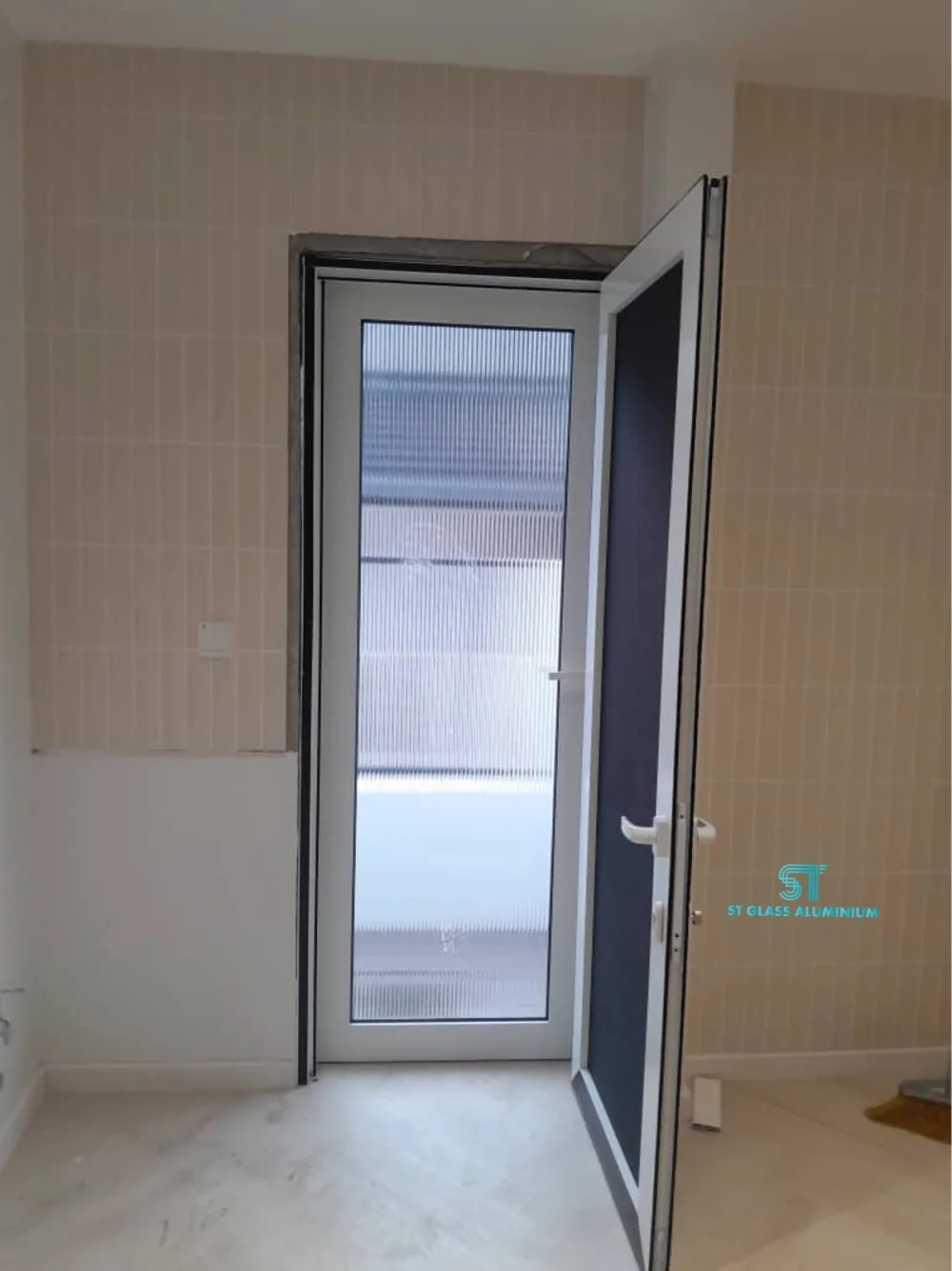 Security Mesh Swing Door