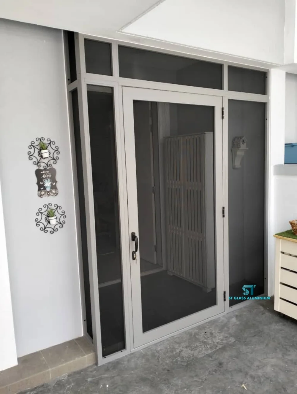 Swing Door Security Mesh