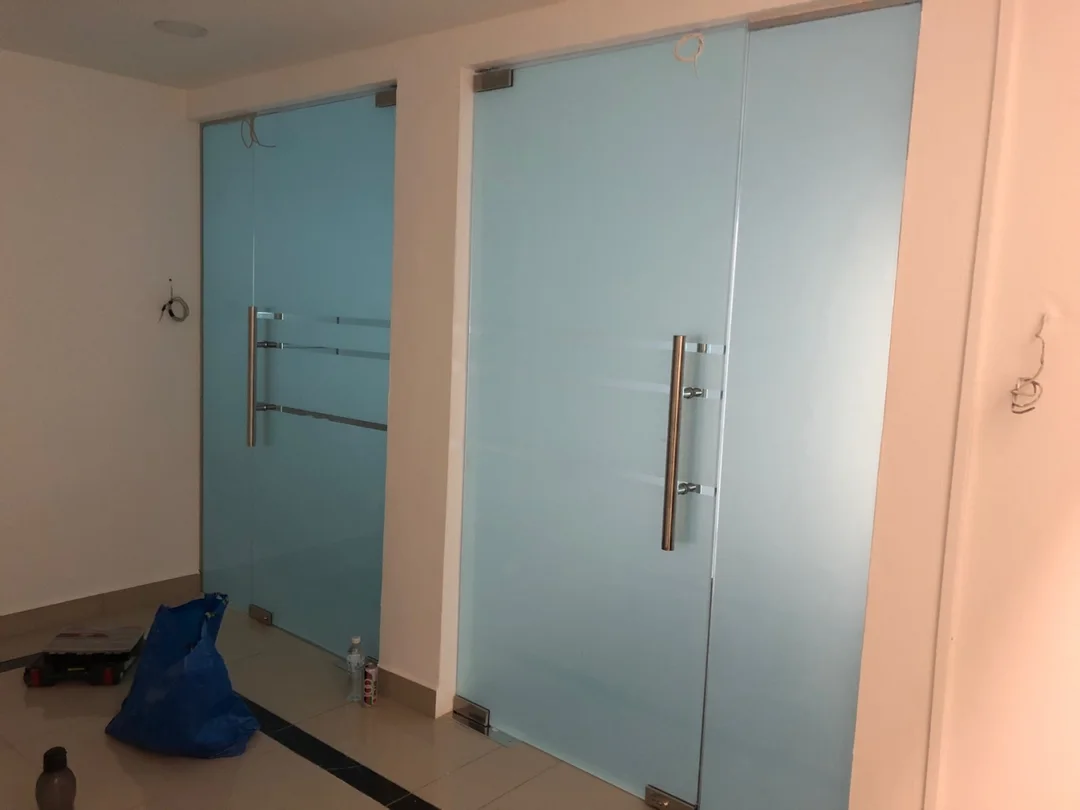 Tempered Glass Door