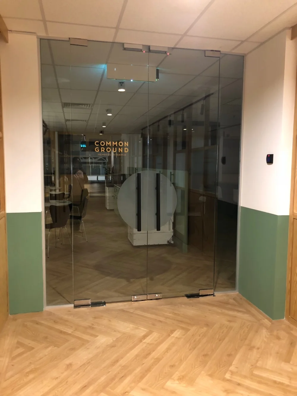 Tempered Glass Door
