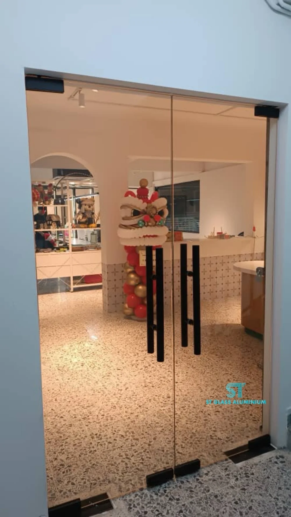 Tempered Glass Door