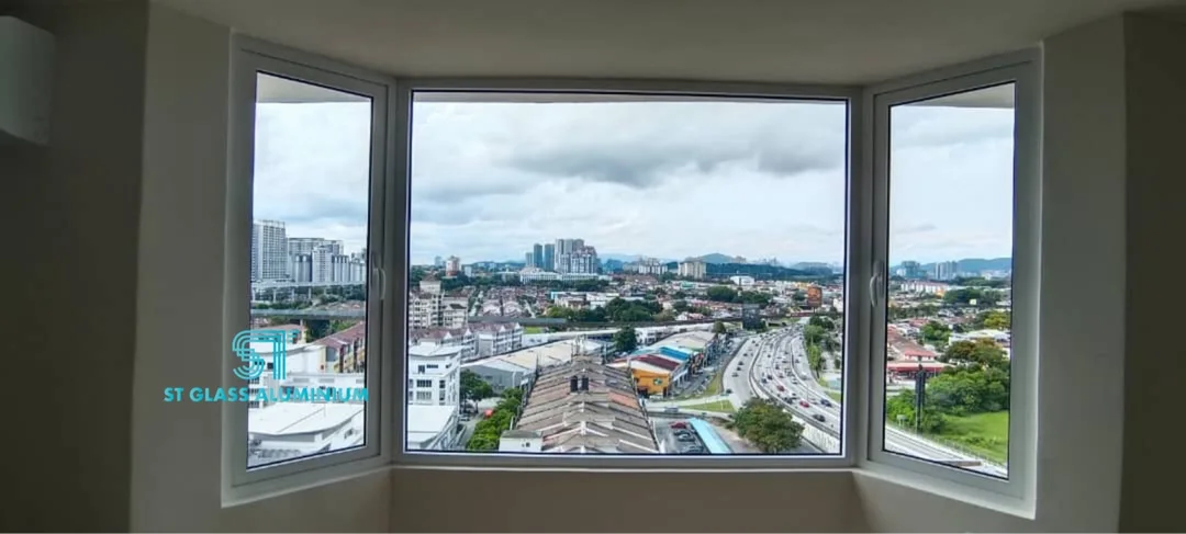 Multipoint Casement Window — Window Series by ST Glass Aluminium — photo 1