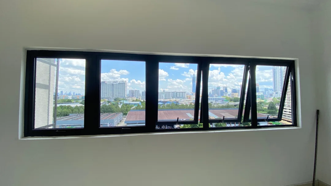 Aluminium and glass installation, Ampang municipal project — photo 10