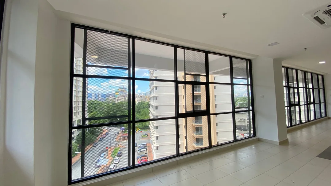 Aluminium and glass installation, Ampang municipal project — photo 17