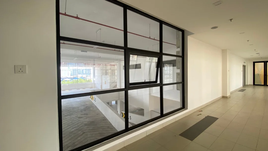 Aluminium and glass installation, Ampang municipal project — photo 25