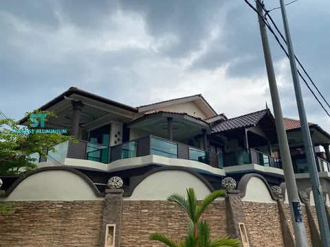 Balcony Glass & Aluminium Holo — Balcony Glass Railing by ST Glass Aluminium thumbnail 2