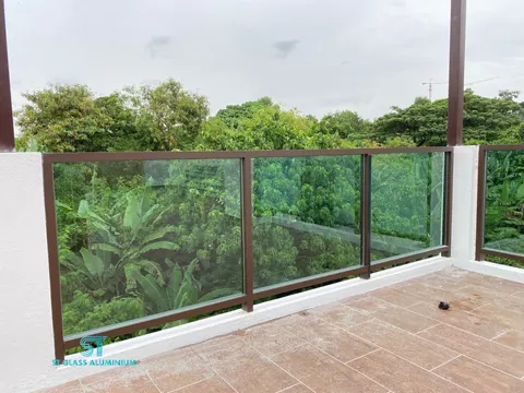 Glass Balcony And Aluminium — Balcony Glass Railing by ST Glass Aluminium thumbnail 2