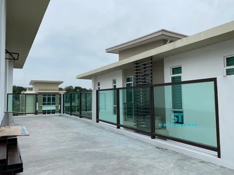 Glass Balcony And Aluminium — Balcony Glass Railing by ST Glass Aluminium thumbnail 2