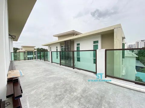 Glass Balcony And Aluminium — Balcony Glass Railing by ST Glass Aluminium thumbnail 6