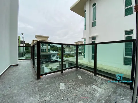Glass Balcony And Aluminium — Balcony Glass Railing by ST Glass Aluminium thumbnail 7