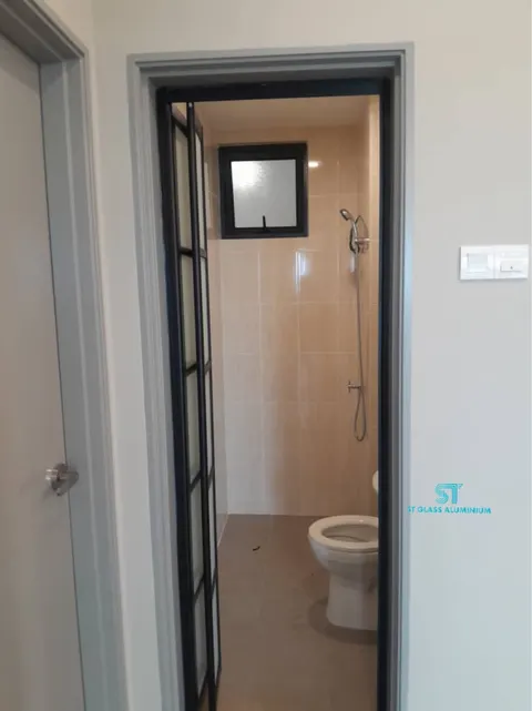 Lattice Bifold Door — Bifold Door by ST Glass Aluminium thumbnail 2