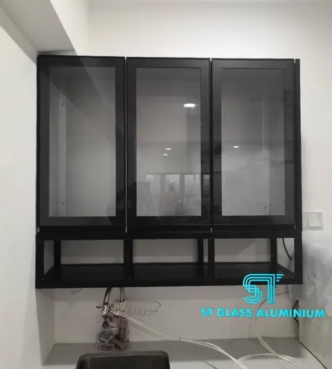 Fully Aluminium Kitchen Cabinet — Cabinet Series by ST Glass Aluminium thumbnail 1