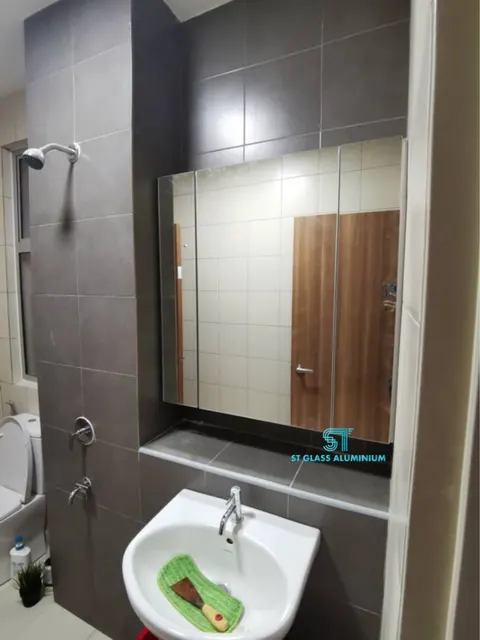 Mirror Cabinet — Cabinet Series by ST Glass Aluminium thumbnail 1