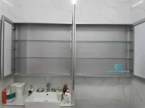 Mirror Cabinet — Cabinet Series by ST Glass Aluminium thumbnail 2