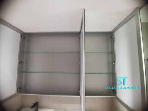 Mirror Cabinet — Cabinet Series by ST Glass Aluminium thumbnail 2