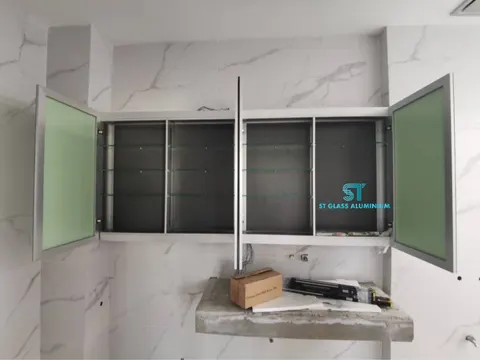 Mirror Cabinet — Cabinet Series by ST Glass Aluminium thumbnail 2