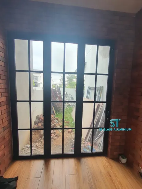 Folding Door Lattice — Folding Door by ST Glass Aluminium thumbnail 1