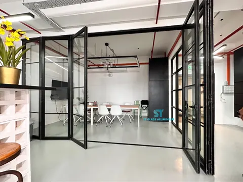 Folding Glass Door — Folding Door by ST Glass Aluminium thumbnail 10