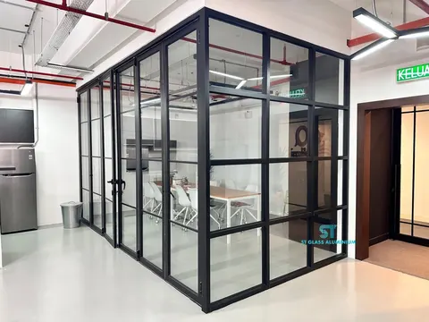Folding Glass Door — Folding Door by ST Glass Aluminium thumbnail 1