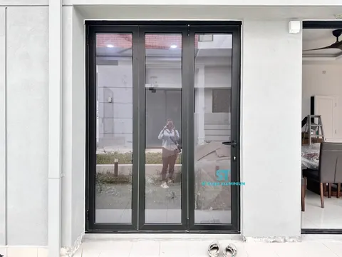 Folding Glass Door — Folding Door by ST Glass Aluminium thumbnail 3
