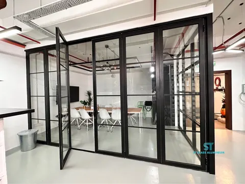 Folding Glass Door — Folding Door by ST Glass Aluminium thumbnail 3