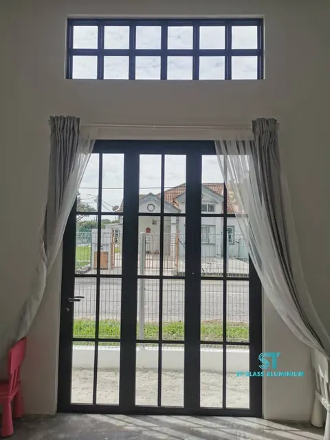 Lattice Folding Door — Folding Door by ST Glass Aluminium thumbnail 1