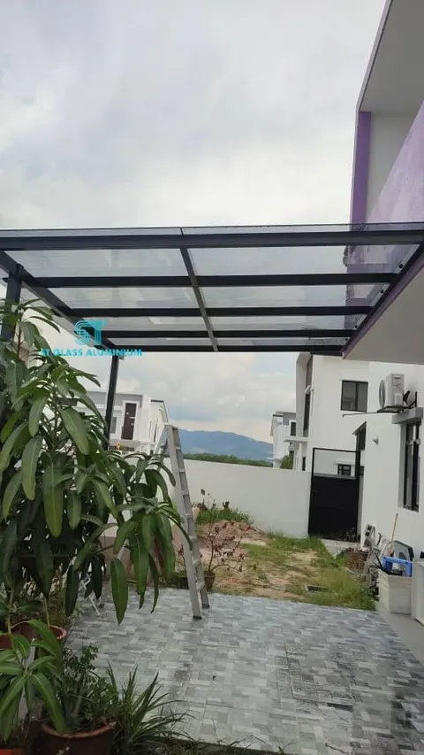 Glass Awning — Glass Awning & Canopy by ST Glass Aluminium thumbnail 2