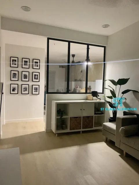 Fixed Glass — Glass Partition & Glass Work by ST Glass Aluminium thumbnail 2