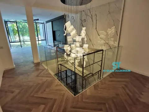Glass Railing — Glass Staircase by ST Glass Aluminium thumbnail 1