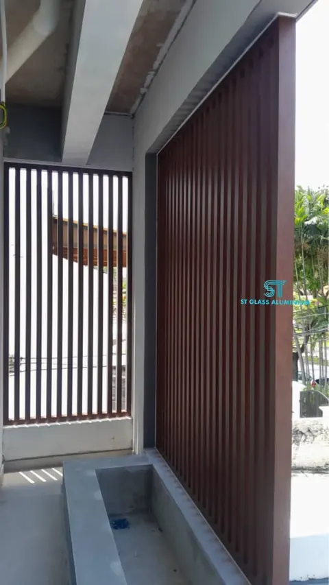 Aluminium Hollow Divider — Louvred & Aluminium Hollow by ST Glass Aluminium thumbnail 1