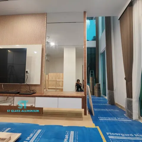 Mirror — Mirror, Backsplash & Colour Glass by ST Glass Aluminium thumbnail 2