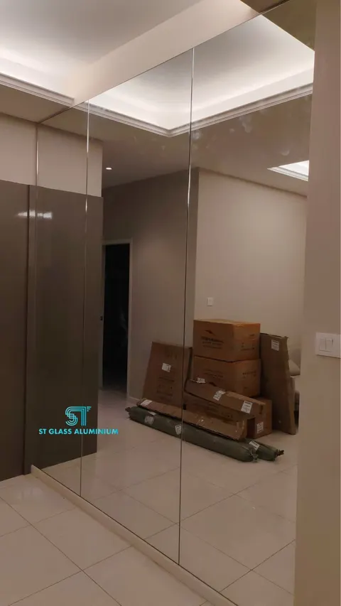 Wall Mirror — Mirror, Backsplash & Colour Glass by ST Glass Aluminium thumbnail 3
