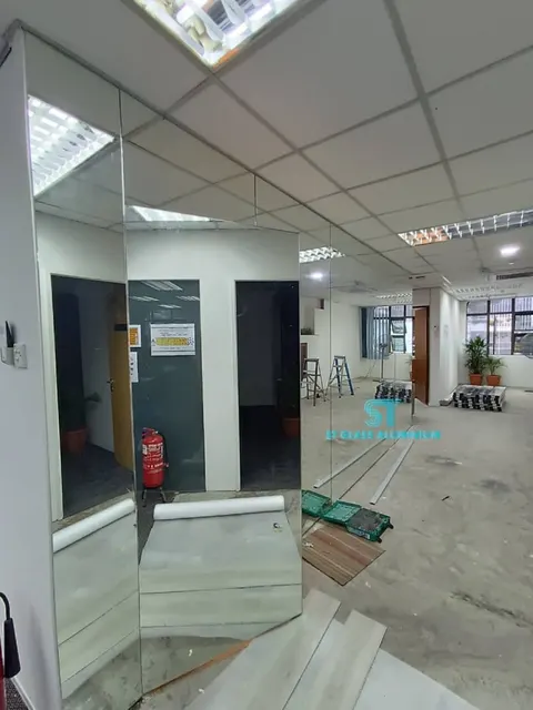 Wall Mirror Hidden Door — Mirror, Backsplash & Colour Glass by ST Glass Aluminium thumbnail 2