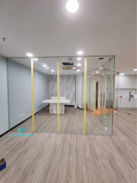 Office Tempered Glass Partition — Office Glass Partition by ST Glass Aluminium thumbnail 5
