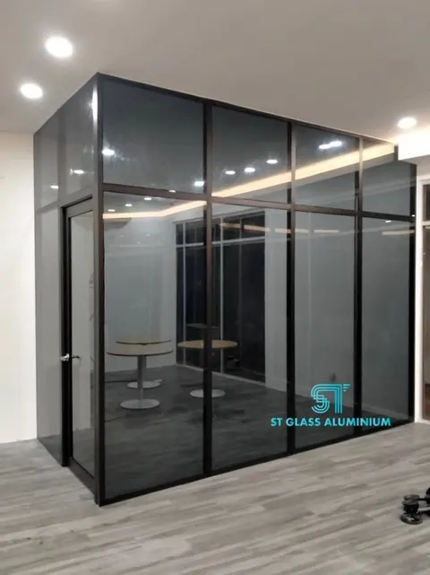 Shopfront - Office Glass Works — Office Glass Partition by ST Glass Aluminium thumbnail 2