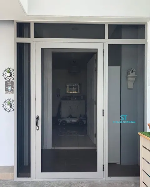 Swing Door Security Mesh — Security Mesh by ST Glass Aluminium thumbnail 3