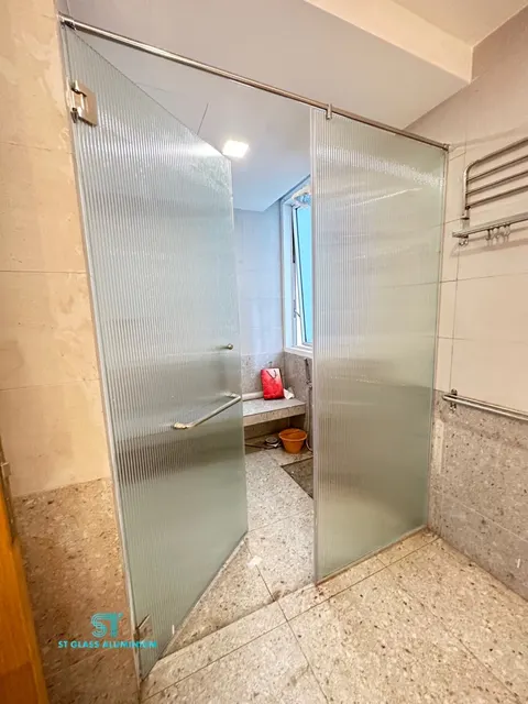 Rib Glass Shower Screen — Shower Screen by ST Glass Aluminium thumbnail 5