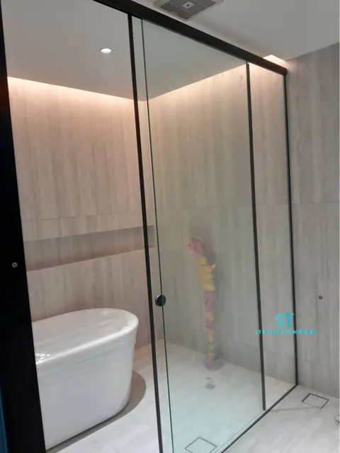 Shower Screen Sliding Frameless