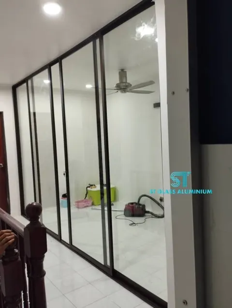 Economy Sliding Door — Sliding Door by ST Glass Aluminium thumbnail 2