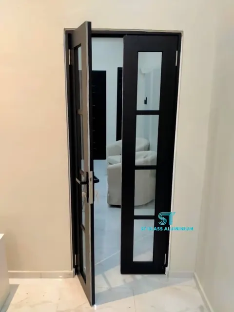 Double Swing Door — Swing Door by ST Glass Aluminium thumbnail 2
