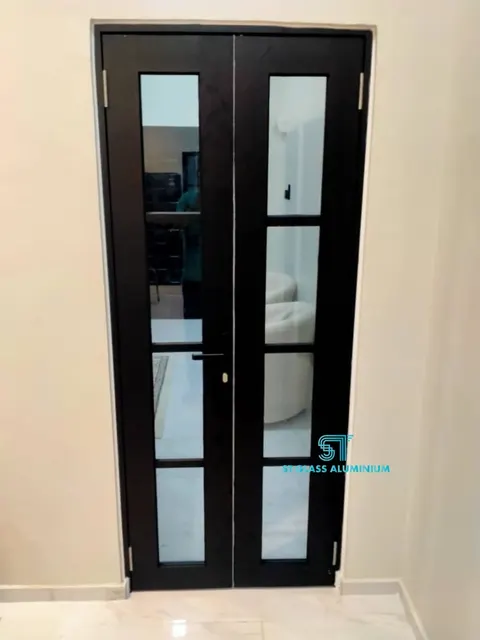 Double Swing Door — Swing Door by ST Glass Aluminium thumbnail 3