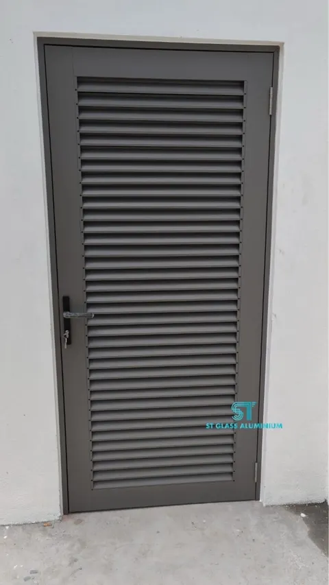 Louvre Swing Door