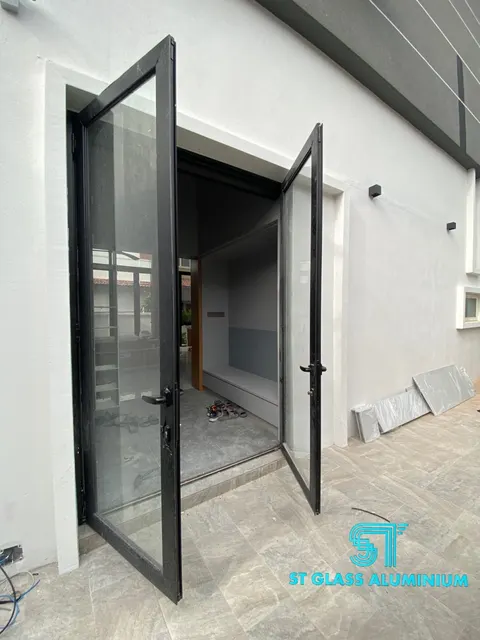Multipoint Door — Swing Door by ST Glass Aluminium thumbnail 1