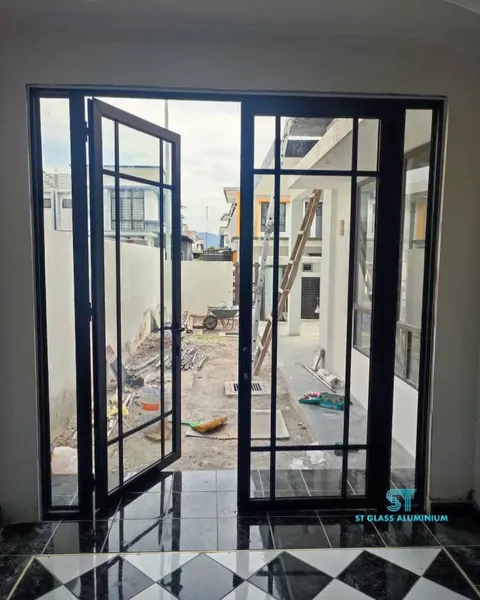Multipoint Swing Door — Swing Door by ST Glass Aluminium thumbnail 2