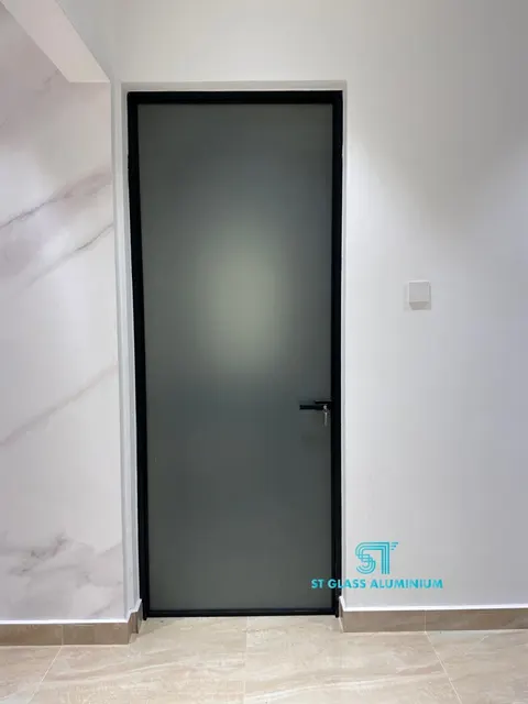 Slim Swing Door — Swing Door by ST Glass Aluminium thumbnail 4