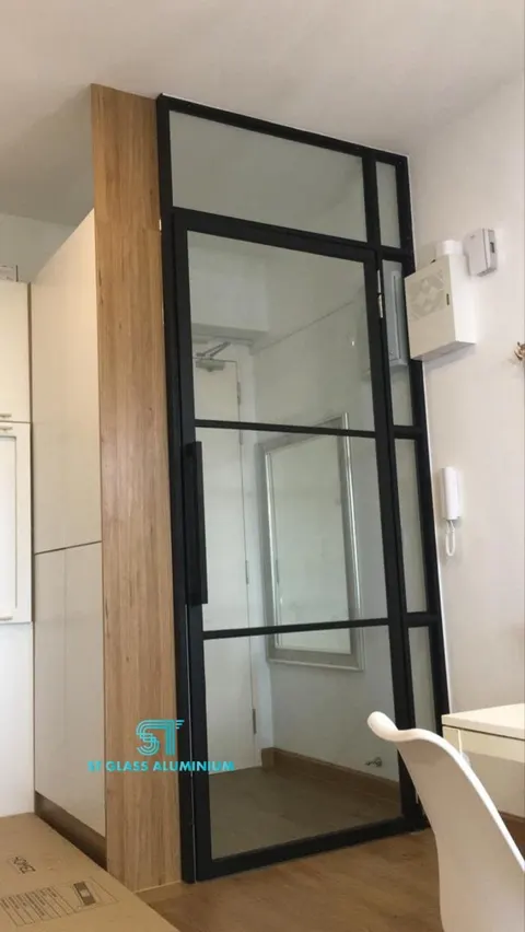Swing Door @ Lattice Deigns — Swing Door by ST Glass Aluminium thumbnail 1