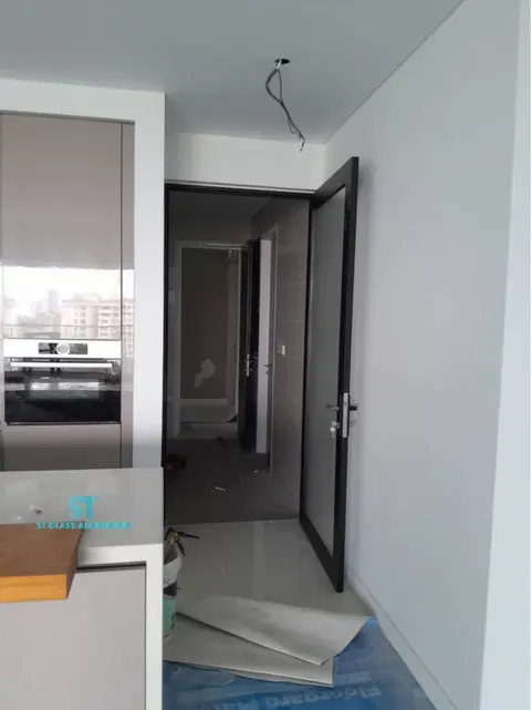 Swing Door Rib Glass — Swing Door by ST Glass Aluminium thumbnail 3