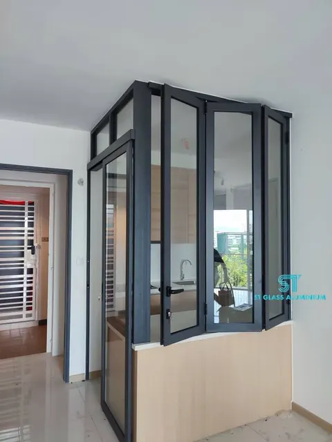 Folding Window — Window Series by ST Glass Aluminium thumbnail 1