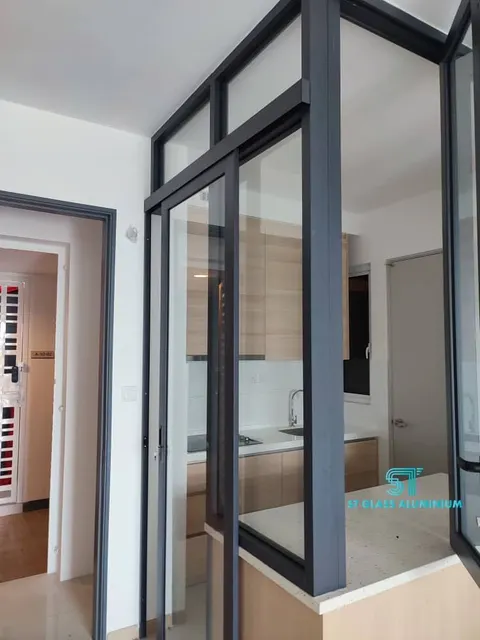 Glass Partitions — Folding Door by ST Glass Aluminium thumbnail 3